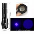 Lampe de poche UV à lampe violette à LED haute puissance